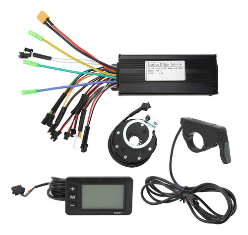 Set De Controlador De Motor De Bicicleta Eléctrica 24v 36v 4