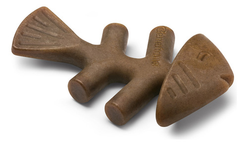 Dientes de perro Ossinho Benebone con forma de espina de pescado, color medio, otros