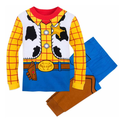 Woody Toy Story Pijama Disfraz Talla 7 Disney Store