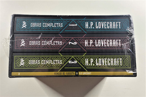 Hp Lovecraft Obras Completas Estuche Castellano Stock