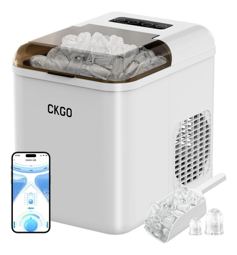 Máquina De Hielo Joyplanet Smart Countertop 15 Kg/día 9 Cubo