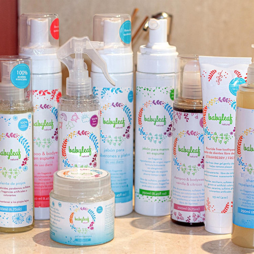 Pasta Dental Para Niños Y Bebés Babyleaf, Sin Flúor, Fresa