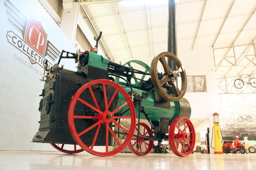 Imagem 4 de 14 de Locomóvel Vapor Tag Locomotiva Caldeira Trem Maria Fumaça