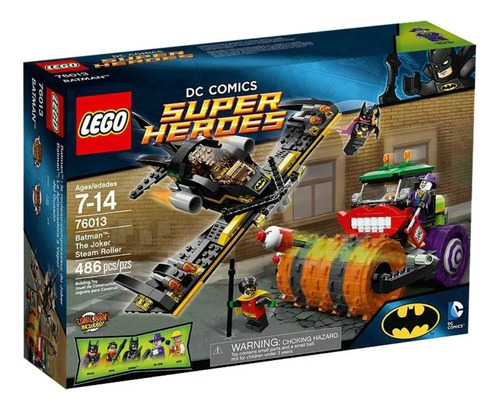 Lego Batman Joker Steam Roller Dc Super Heroes Guason 76013