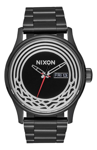 Nixon Sentry Ss Sw Kylo Black A356sw-2444 Reloj De Pulsera P