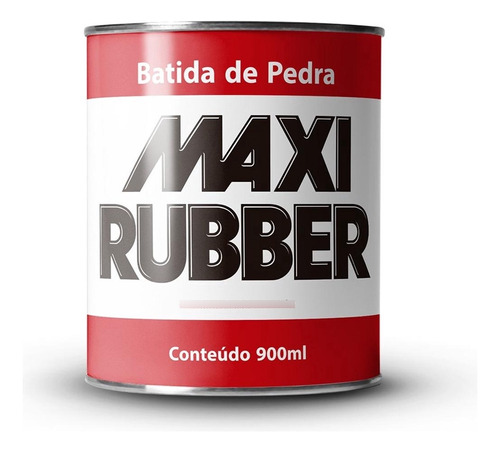 Bate Pedra Maxi Rubber Preta  900ml  4m031