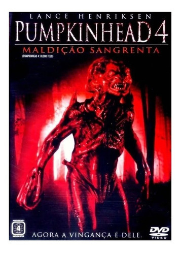 Dvd Pumpkinhead 4 - Maldição Sangrenta - Sony