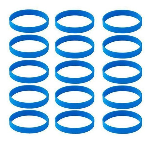 3 5 Piezas / Paquete Pulseras De Silicona Simples Pulseras