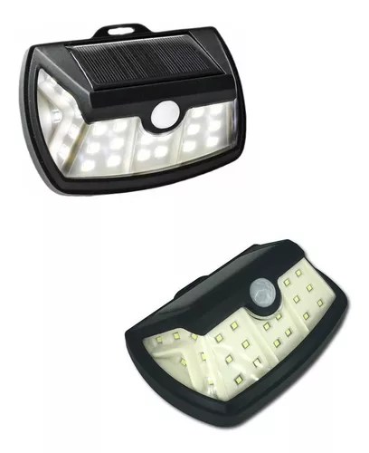 Reflector Solar 28 Leds Recargable Exterior Potente