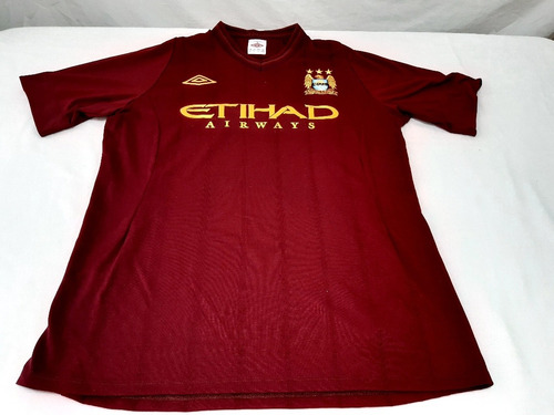Camisa Manchester City Umbro Grená