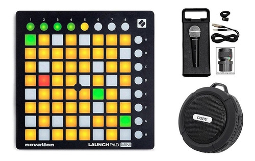 Novation Launchpad Mini Mk2 Mkii Usb Midi Dj Controller+mic+