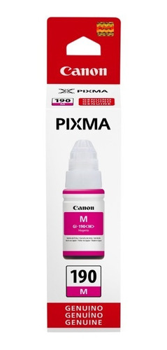 Imagen 3 de 8 de Botella Tinta Gi 190m Impresora Canon Pixma G2100 Y G3100