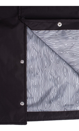 Imagen 7 de 8 de Campera Woodoo Coach Jacket Marplatizada - Negro