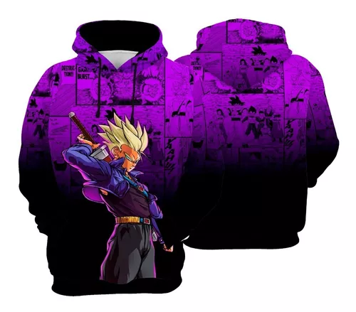 Blusa Moletom De Zipper Goku Super Sayajins Dbz Anime