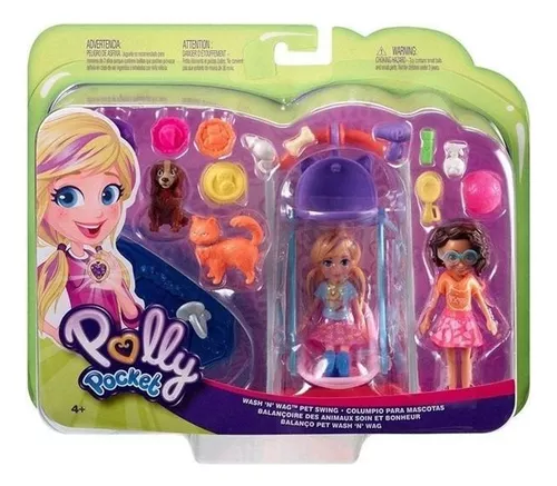 Playset Polly Pocket com Mini Bonecas - Boutique de Moda - Mattel