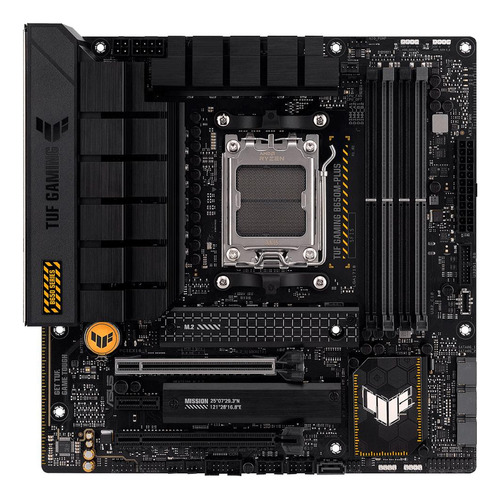 Placa Mãe Asus Tuf Gaming B650m-plus, Amd Am5, Matx, Ddr5 Preto