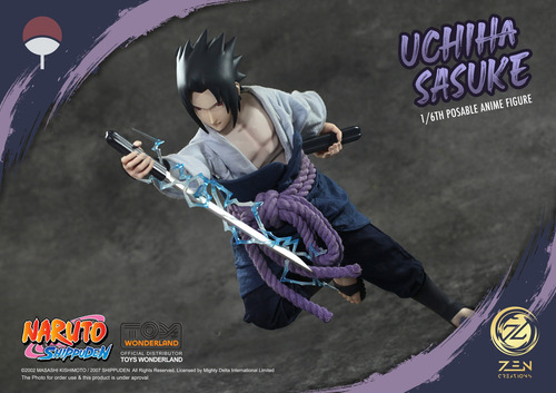Boneco Sasuke Uchiha Naruto Itachi Figure Zen Creations 1/6