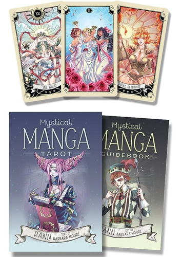 Tarot Mystical Manga + Guía En Español