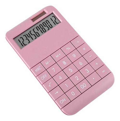 Calculadora Escritorio Diseño Delgado Digital De 12 Dígitos