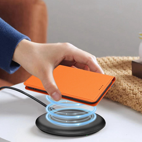 Funda De Piel Tipo Cartera Y Tarjetero Para Teléfono Blu G64