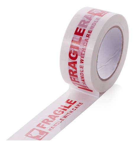Pack 6 Cintas Fragil Cinta De Embalaje 100m X 5 Cm