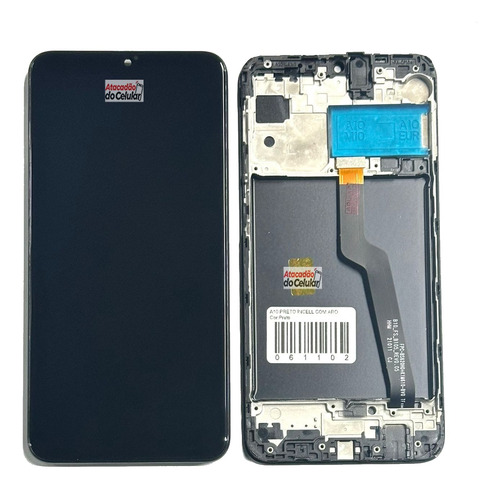 Display Touch Compativel A10 A105 Com Aro Premium