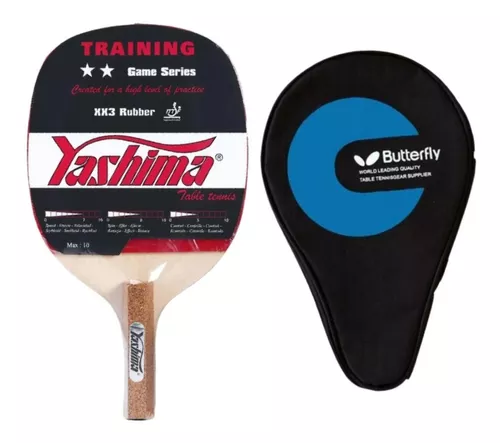 Raquete Caneta c/ Borracha Yashima Ping Pong Selo ITTF - Tênis de Mesa  Store - Loja de Produtos para Tênis de Mesa e Ping Pong