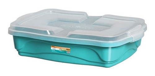 Caja Organizador Tupper 6lts 10x40x29