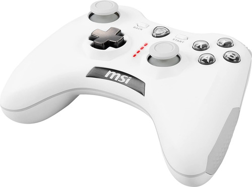 Controlador De Juegos Msi Force Gc30v2 Inalámbrico Blanco