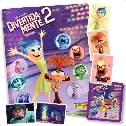Kit 100 Figurinhas Do Álbum Divertidamente 2 (20 Envelopes) Figurinhas Divertidamente 2