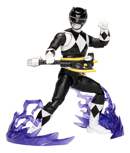 Power Ranger Black Remastered Lightning Collection Preto Zac