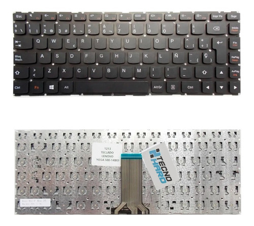 Teclado Laptop Lenovo Yoga 500-14ibd 500-14isk Flex 3-14 