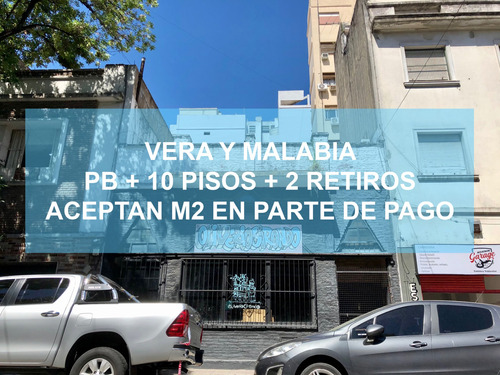 Lote En Villa Crespo, Permite Pb + 10 Pisos + 2 Retiros