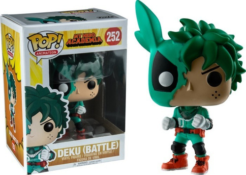 Funko Pop Deku (battle) #252 Exclusivo Mha My Hero Academia