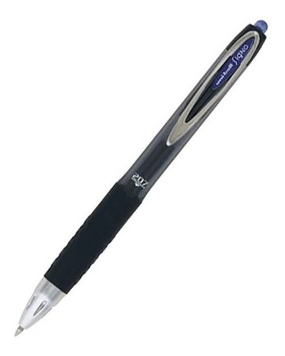 Imagen 1 de 1 de Roller Ball Uni-ball 207 Retráctil Azul 0.7 Mm