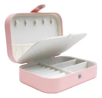 Comprar Estuche Joyero Alhajero De Viaje Organizador Doble Capa