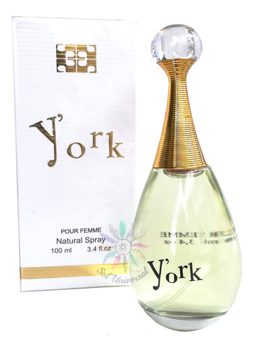 Perfume York Prestige Sol Universal Flo - mL a $600