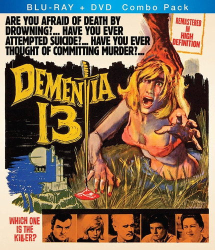 Dementia 13 Blu-ray + Dvd Combo Pack Importado