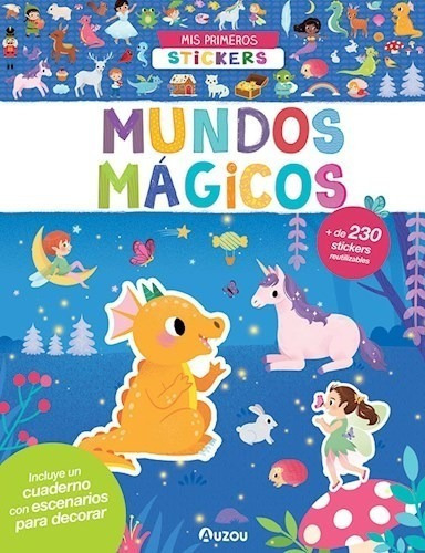 Libro Mis Primeros Stickers : Mundos Magicos