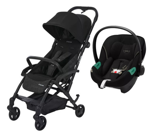 Coche Laika Ultraliviano Con Butaquita Aton S2 Cybex