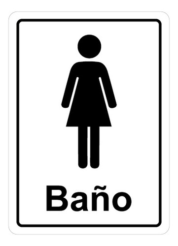 Baño Damas- Señaléticas