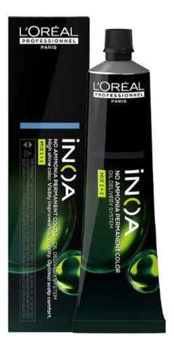  L'oréal Pro Inoa Sin Amoniaco 5.4 Castaño Claro Cobrizo 60ml