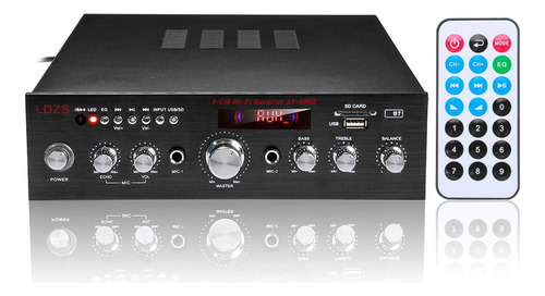 Av608 2000w 5 Amplificador De Potencia De Audio Bluetooth