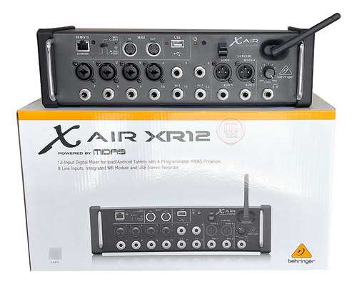 Behringer Xr12 - Mezcladora Digital Para Rack