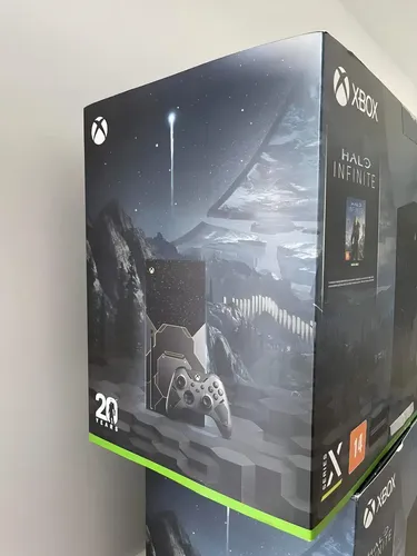 Microsoft Xbox Series X 1TB Halo Infinite cor cinza | Parcelamento
