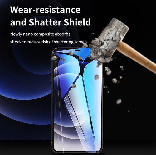 Imagen 5 de 9 de Lamina Hidrogel Antiespia Privacidad Para Samsung S22 Ultra