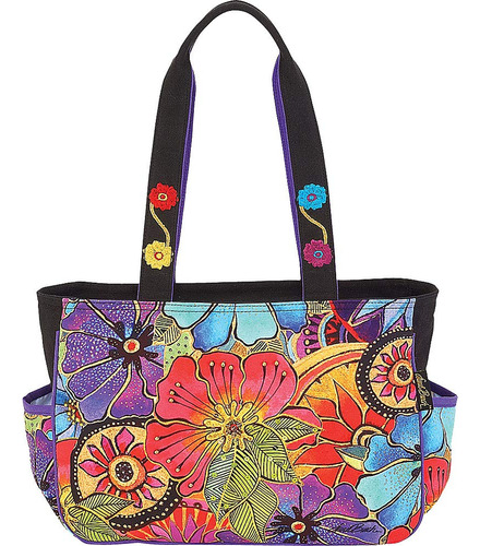 Bolso Tamaño Mediano Diseño Floral