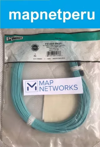 Cable patch cord de fibra optica OM3 3.0mm LC-LC 50dB 50/25 10