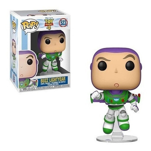 Funko Pop Toy Story 4 - Buzz Lightyear Nuevo Vinilo 10cm 