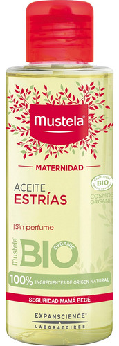 Mustela Maternidad Aceite Orgánico Anti Estrías 105 Ml